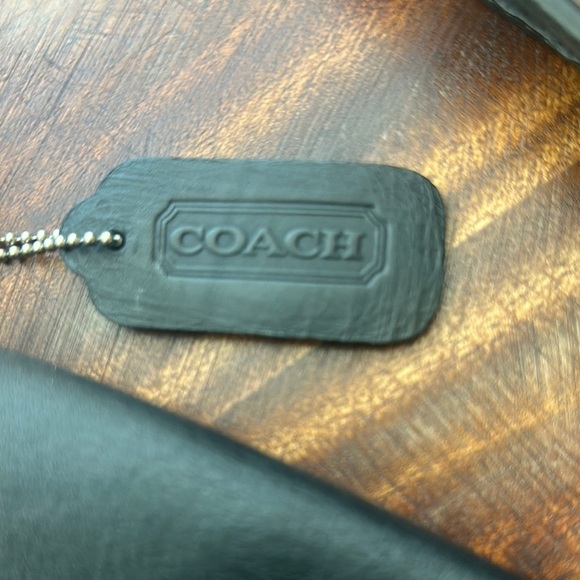 Coach Black Messenger Bag with Textured Finish - Picture 4 of 16